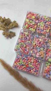 (30gram) Bisa COD Mote Manik Manik Kapur Karakter isi - Kerajinan Tangan DIY Manik Import