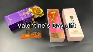 Promo 06.06: Hadiah Valentine Akrilik Menyala & Bunga Mawar Dekorasi Meja
