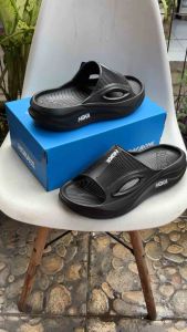 SANDAL HOKA BLACK ORIGINAL 100% SANDAL SLIDE PRIA