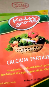 Pupuk Kalsium Kalsigrow Anti Rontok Bunga kemasan 1 kg