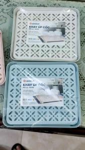 Khay úp cốc chén 2 lớp hàng Cao cấp việt nhật