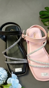 Sandal platform anak tali permata - RUBBY