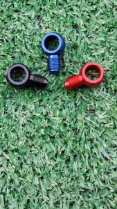 น็อตหัวห่วง สําหรับต่อสายถัก (น้อตหัวปันโจต่อสายเบรค) 1ตัว