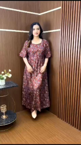 MiDI Dress Rayon Motif & PERMATÀ Dress