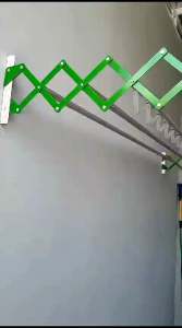 Jemuran Dinding Lipat 75 cm anti karat