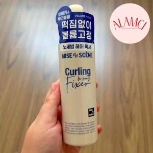 Xịt Giữ Nếp Tóc mise en scène Curling Matte Volume Hair Fixer 200ml