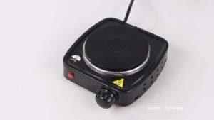 Kompor Listrik Mini Hot Plate Cooking 500 W - Black
