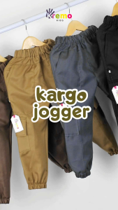 Celana Anak Kargo Jogger