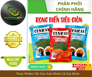 GenKai - Rong Biển Siêu Giòn Vị Tảo Biển Nhật Bản Thổi Phòng 14g
