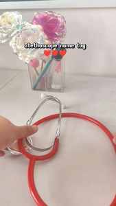 Stethoscope Sleeve Tag with Name - Personalized Accessory
