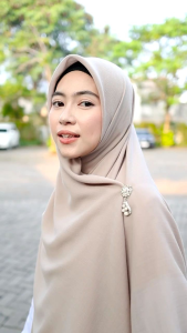Khimar segiempat voal polos/hijab segiempat polos syari size 145x145cm