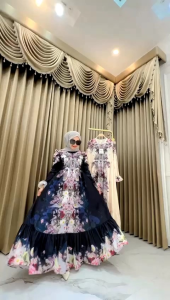 Bella dress katun bangkok