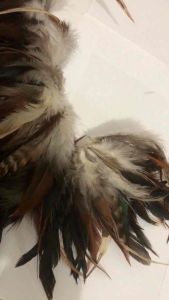 1 Yard DIY Feathers | Fortune | Arts and Crafts | Authentic Chicken Feathers