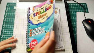 Spelling bee Challenge Colored Book for Grade School Student