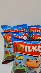 ( SNACK BERHADIAH ) Milko Mini Stick Camilan Rasa Cokelat Pack Isi 10 Pcs