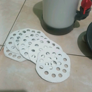 Saringan sekat filter canister 4inch bahan tebal tipe AW