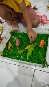 Beras warna-warni / rainbow rice / sensory play berat 200gr