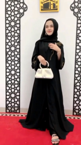 Gamis Foxa Anti UV - Abaya Catleya Untuk Lebaran