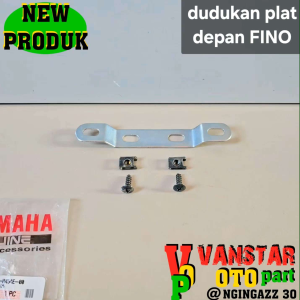 dudukan plat nomor depan yamaha FINO SET SKRUP SEPASANG
