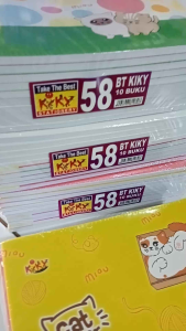 BUKU KIKY BUKU TULIS ISI 10 BUKU PERBUKU ISI 58 LEMBAR (isi polos bergaris)