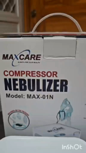 Maxcare Nebulizer Compressor with Complete Nebulizing Kit Model: MAX-01N