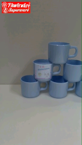 ถ้วย​กาแฟ​ 3​นิ้ว​ เมลามีน​แท้​เกรด​เอ​ ยี่ห้อ​Flowerware​(6​ชิ้น)​