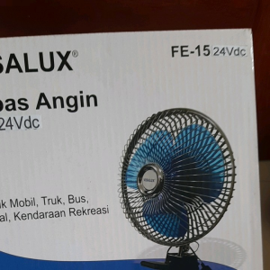 Visalux Kipas Angin DC 24V - 6\\\" - Kipas Angin Jepit Fan DC 24V + Clip - Kipas Angin Mobil