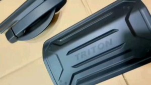 Paket Outer Handle Tank Cover New Triton 2024 2025 2026 up Hitam Chrome