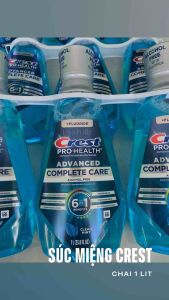 Nước súc miệng Crest Pro-Health Advanced Complete Care 1 lit của Mỹ