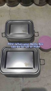 Bollie Baby Ekoler Leakproof Stainless Steel Bento Box and Sauce Container