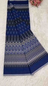 ผ้าไทย ผ้าถูกเลี่ยง ครามทอลาย ย ทำให้ดูเป็นผ้าถุง หรืออาจจะเป็นผ้าซิ่น ขนาด 100 x 180