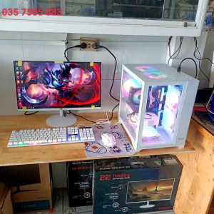 Bộ PC Gaming New Core i3 9100F/Ram 8G/SSD 256G/GTX 1060 3G