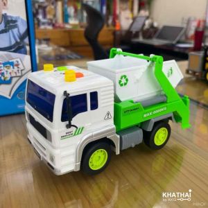 📦พร้อมส่ง📦 รถขยะ ระบบ Friction เล่นง่าย KT-WY-520B