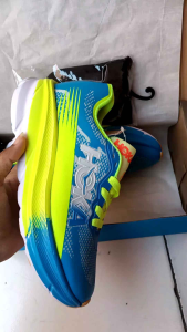 Sepatu lari wanita hoka roket sepatu olahraga cewek bisa untuk senam aerobik gym zumba jogging