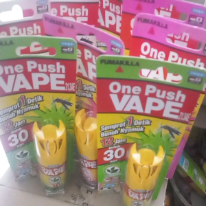 FUMAKILLA VAPE ONE PUSH Spray Anti Nyamuk 30Hari 10ml