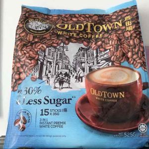 [10 sachets only] [Old Town] OldTown White Coffee 3in1 LESS SUGAR from MALAYSIA