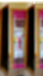 Gorden Jendela Kupu-kupu Motif Mawar Bahan Vitrasi Transparan