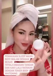 SUYO PAKET HEMAT (LOTION SLEEPMASK PRIMADONA + BODY TONER)