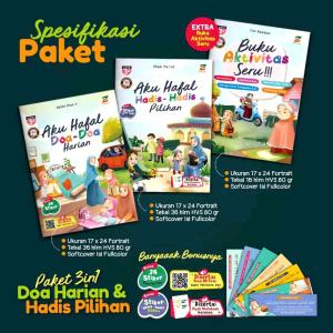 Paket 3 IN 1 Doa Harian & Hadis Pilihan