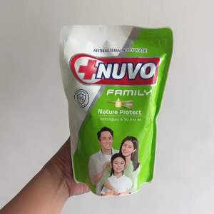 Nuvo Family Bodywash Nature Protect Sabun Mandi Cair - 400ml