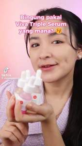 VIVA Triple Face Serum 20ml - Peeling | Glowing White | Anti Aging |  Acne Dyshop22