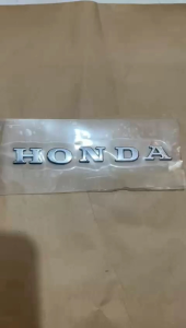 EMBLEM TULISAN HONDA 10 MM (1 CM) CHROME ORIGINAL