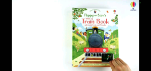 Usborne Poppy and Sams Wind-up Train Book