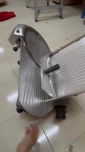 *SECOND HAND*Automatic commercial 12inch stainlesssteel electric meat cutting machine