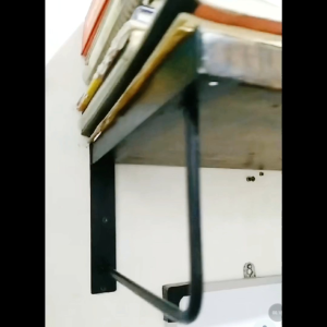 Rak besi ambalan bisa untuk 2 susun