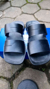 TERBARU Sandal Pria Kulit Sapi Pilihan Kualitas Terbaik Sandal Casual Pria Santei ZBan 2