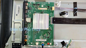 Bo mạch Tv TCL L55A8 (dòng 1 cáp) và L55P8 (dòng 2 cáp) bo nguồn sử dụng chung model L55P65 bo mạch nguyên zin hoạt động tốt