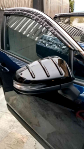 Toyota Cross Fortuner Harrier Hilux Innova Side Mirror Cover Exterior Car Accessories Glossy Black Carbon Toyota Corolla