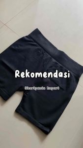 Celana Hotpants Wanita Highwaist & Legging Pendek Olahraga Gym Futsal Fitness Badminton