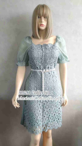 Moriens Elegant Thailand Lace Dress